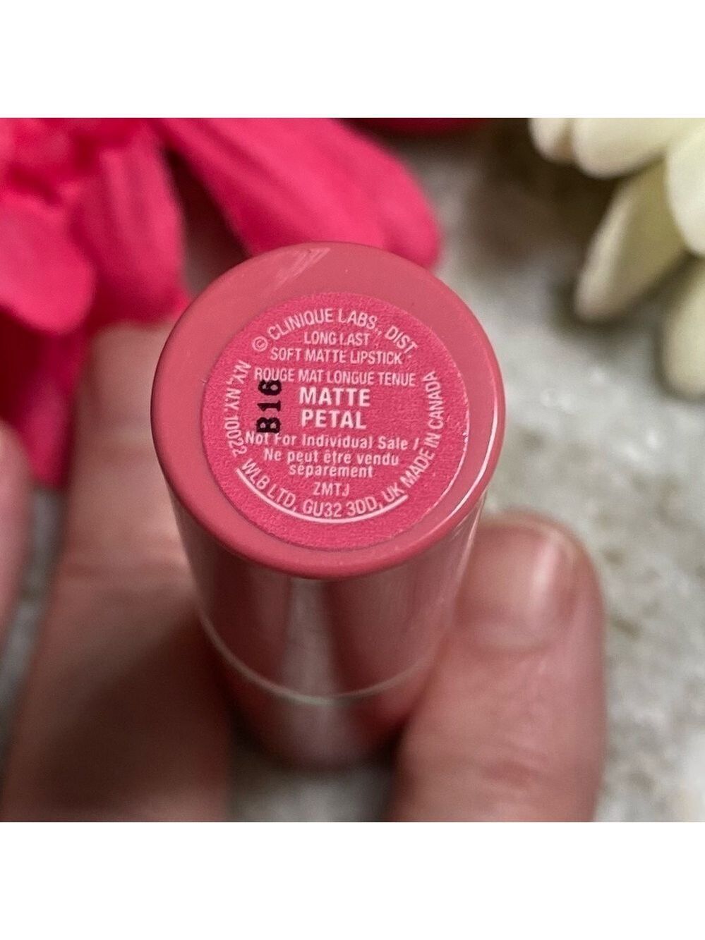 Clinique Long Last Soft Matte Lipstick — Matte Petal — never used